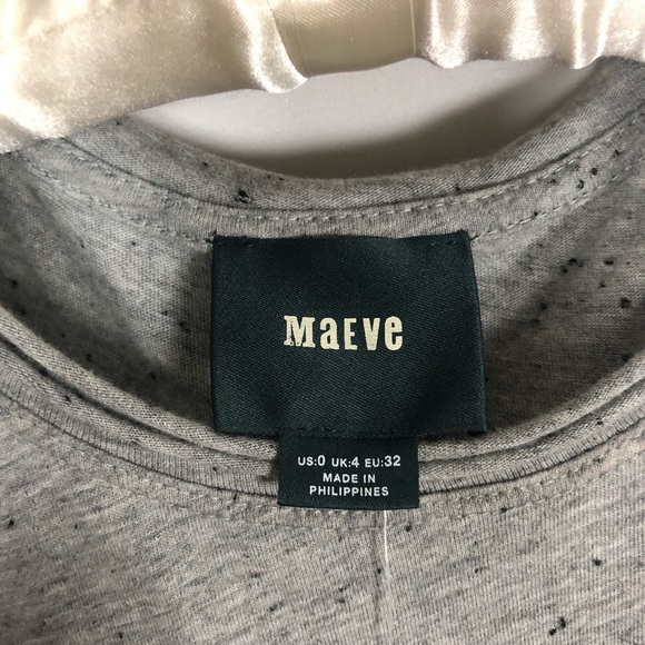 Anthropologie Maeve Lined Layered Dress 0 NWT - Picture 4 of 7